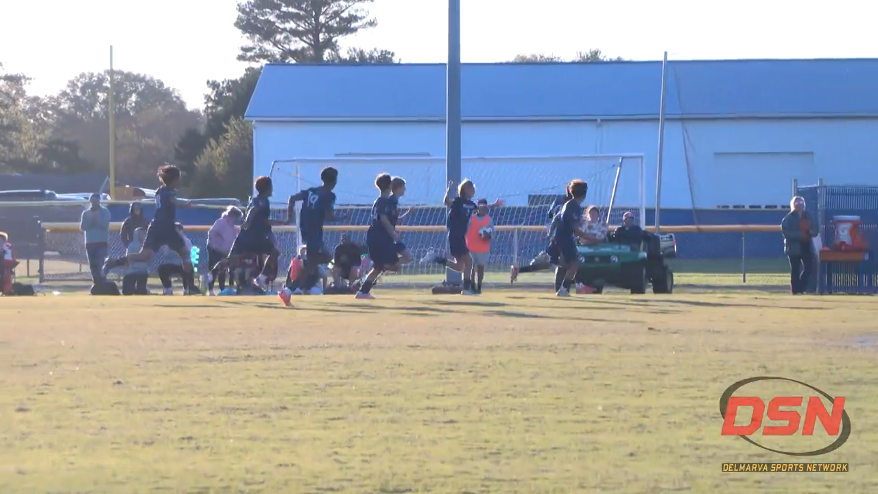 Highlights: Delmar Defeats Delmarva Christian Boys Soccer 4-3